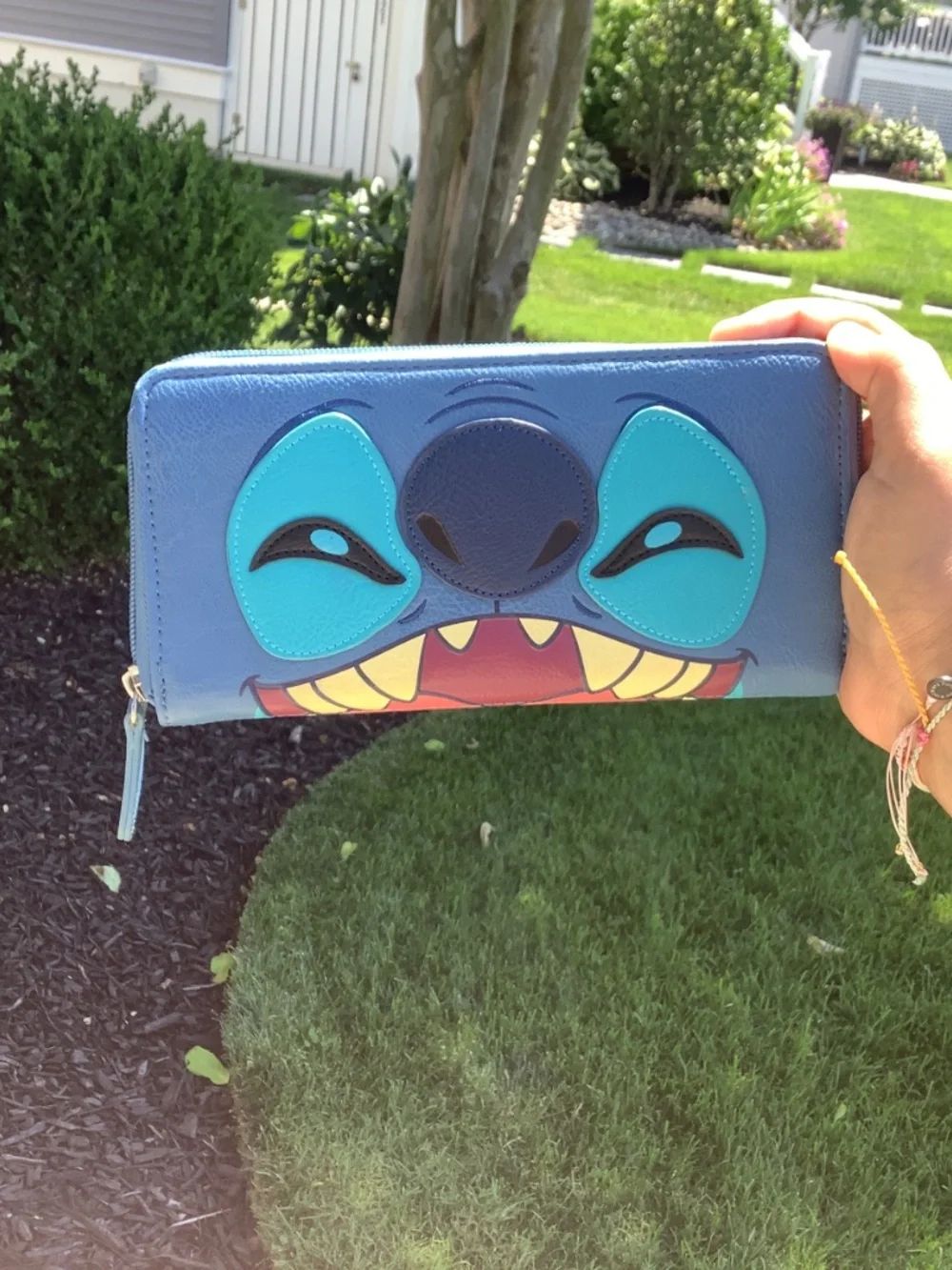 Disney x Loungefly- Lilo and Stitch, Double Sided, Blue, Wallet